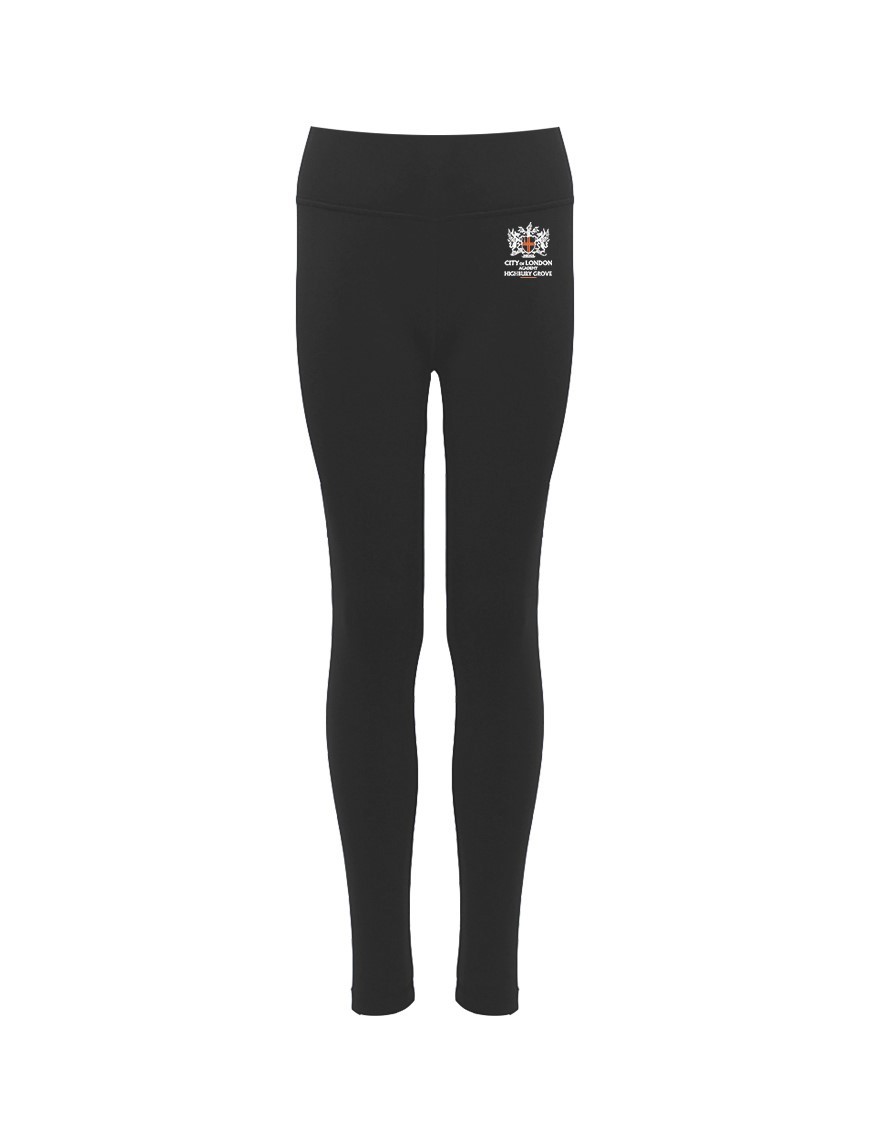 Highbury Grove COLA Girls Track Leggings with School Logo (8117)