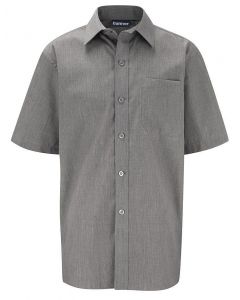 GREY SHORT SLEEVE SHIRTS - TWIN PACK (7023)