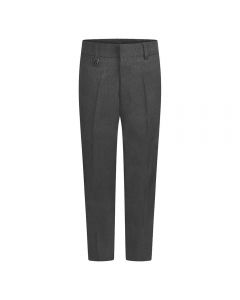 GREY JUNIOR BOYS REGULAR FIT SCHOOL TROUSERS (7030GREY)
