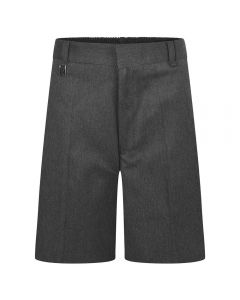 GREY STANDARD FIT SCHOOL SHORTS (7300GREY)