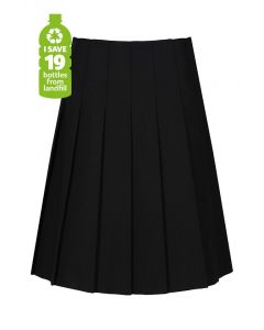 STITCHED-DOWN PLEATS SCHOOL SKIRT (7334)