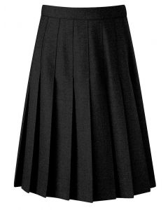 DAVENPORT STITCHED DOWN KNIFE PLEAT SCHOOL SKIRT (7419)