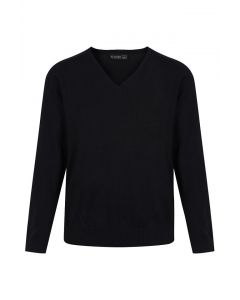 100% COTTON V-NECK PULLOVER (7472)