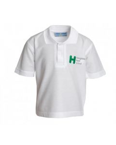 HARGRAVE PARK PRIMARY SCHOOL WHITE POLO SHIRT (8713)