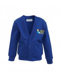 HIGHBURY QUADRANT SWEAT CARDIGAN WITH SCHOOL LOGO (8751)