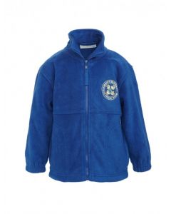 ST ANDREW'S FLEECE JACKET WITH SCHOOL LOGO (8823)