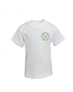 ST ANDREW'S P.E. T-SHIRT WITH SCHOOL LOGO (8828)
