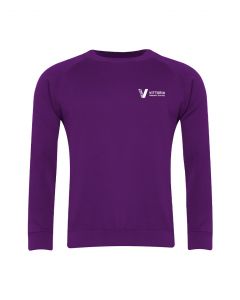 VITTORIA PRIMARY SCHOOL PURPLE SWEATSHIRT Y1 - Y5 (9260)